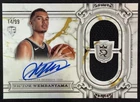 2023-24 Topps Royalty Victor Wembanyama Regalia Relic Signatures Card /99#RRS-VW