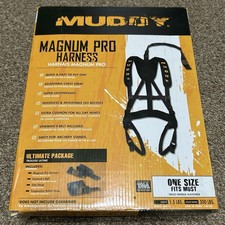 NIB Muddy Outdoors Magnum Pro Tree Stand Safety Harness Black NEW
