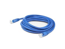 AddOn ADD3FCAT6ABE 3ft RJ-45 M-M Straight Blue Cat6A Cable