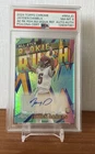 2024 Topps Chrome - All-Etch Rookie Rush Autographs Jayden Daniels #RRA-JD Aqua