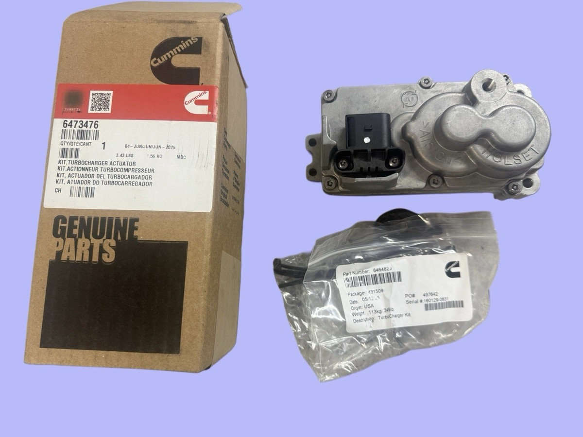 NEW GENUINE OEM 6473476 VGT KIT TURBOCHARGER ACTUATOR ONAN CUMMINS