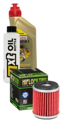 Inspection package MXT 1 liter engine oil Castrol 10W-40 + oil filter Hiflo