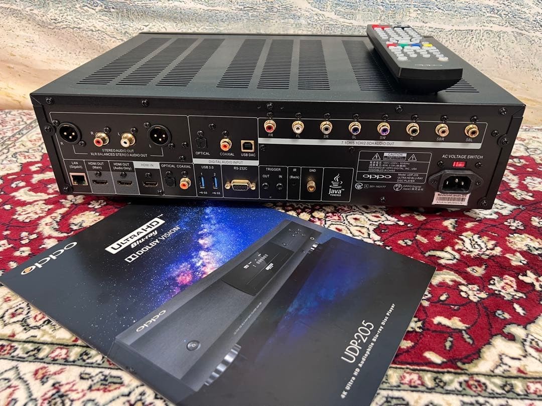OPPO UDP-205 4K Ultra HD Player Ultra High Definition Working