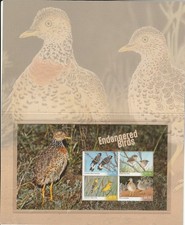 Australia 2026: Endangerer Birds - Special Edition Stamp Pack.