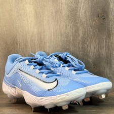 Nike Mens Alpha Huarache Elite 4 Low Baseball Cleats Sz 15 UNC Blue FN7222-403