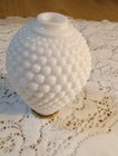Vintage Hobnail  Lamp Globe Shade Chandelier Adapter With Cap — photo 2