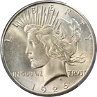 1926-S Peace Dollar PCGS MS63 Nice Eye Appeal Nice Strike