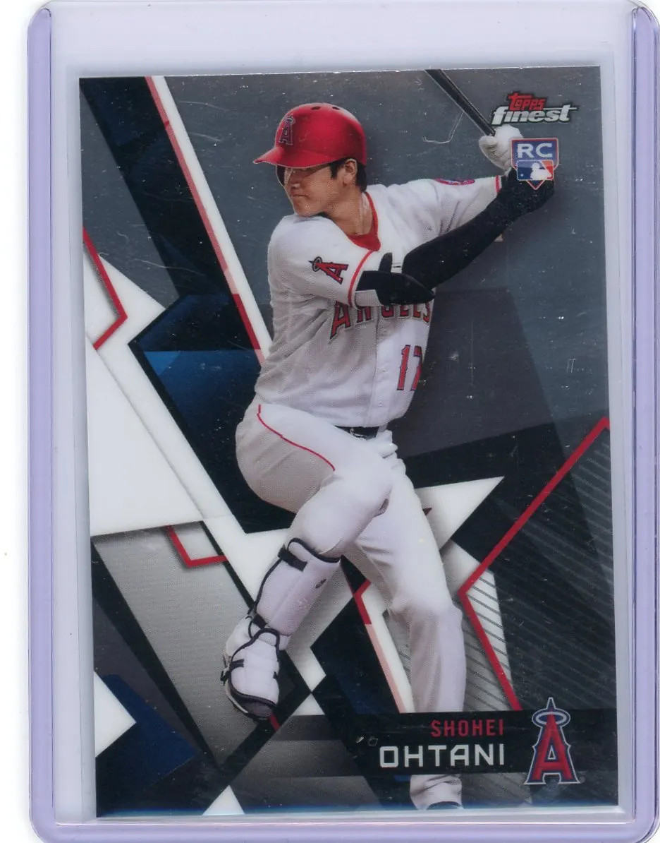 Shohei Ohtani - 2018 Topps Finest Rookie Card Batting #100