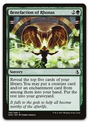 Benefaction of Rhonas 156/269 Common Amonkhet