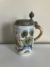 18th Century Erfurt Beer Stein From The Thüringen Region Of Germany 1760-1770