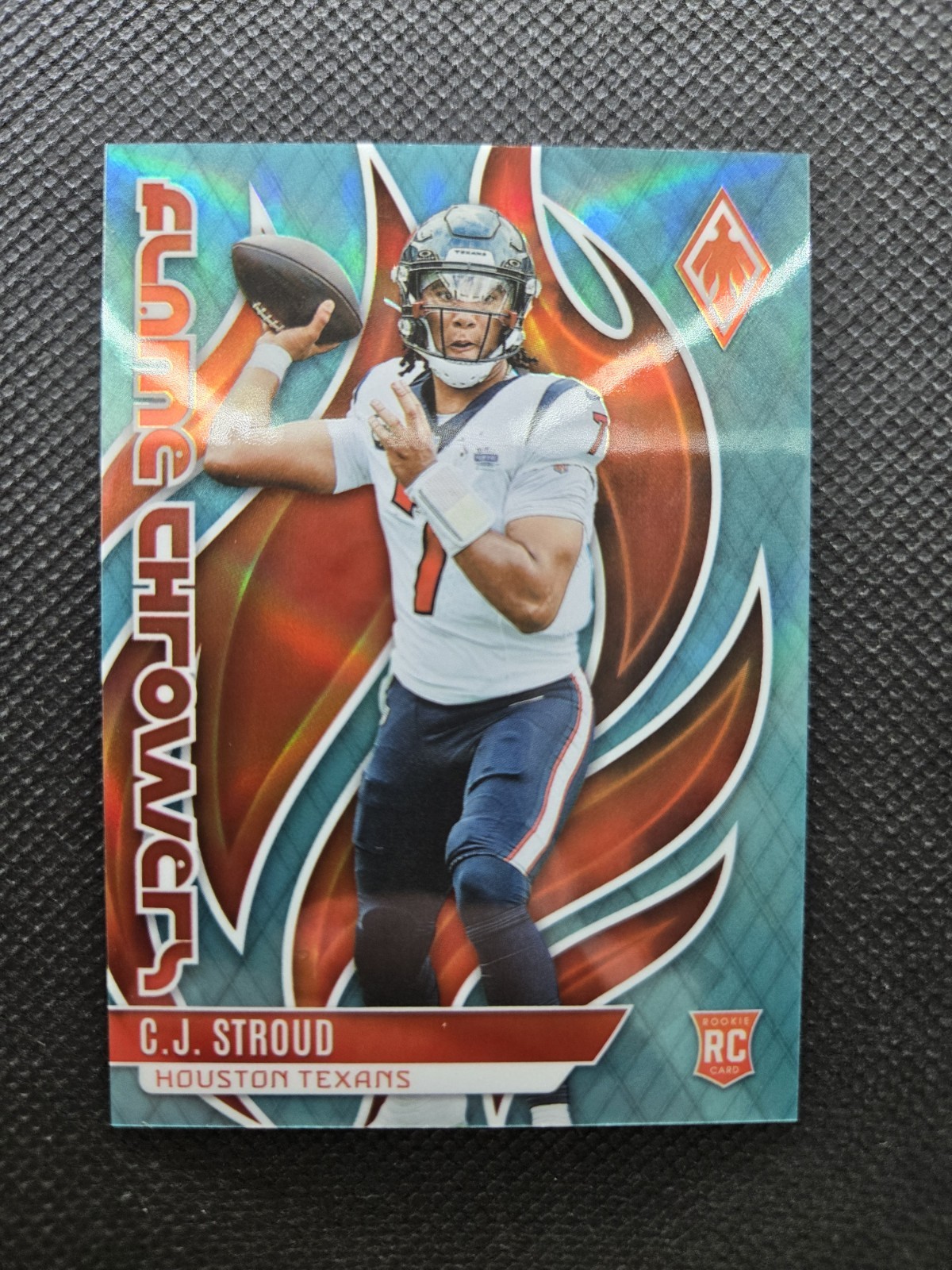 2023 Panini Phoenix - Flame Throwers C.J. Stroud #FLA-21 Teal /150 (RC)