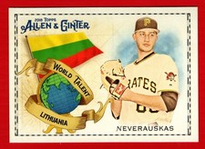 2018 Topps A & G Baseball #WT27 Dovydas Neverauskas UNLIMITED SHIPPING FOR $4.00