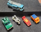 Transformers G1 Car Lot: Hot Spot, Hoist, Groove, Lightspeed, Wideload
