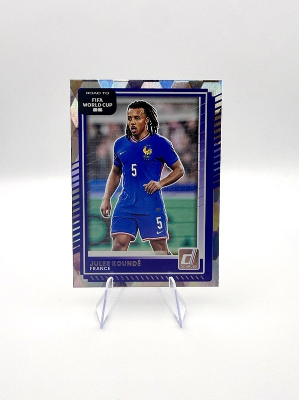 JULES KOUNDE 2025-26 Donruss Road to FIFA World Cup '26 Diamond  #138 FRANCE 