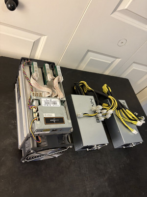 Bitmain Antminer S7 ~ 4.73 TH/s, WORKING with 2 Bitmain Power Supply APW7 