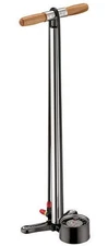 Lezyne Alloy Floor Drive Pump - Tall, High-Polish Silver