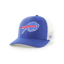 Buffalo Bills '47 Brand Royal Blue Trophy Trucker Flex Fit Hat