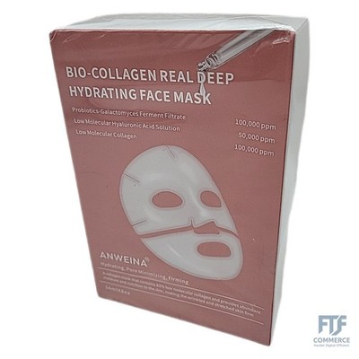 Bio Collagen Mask 8er Pack, Bio-Collagen Real Deep Overnight Mask, Kollagen Mask