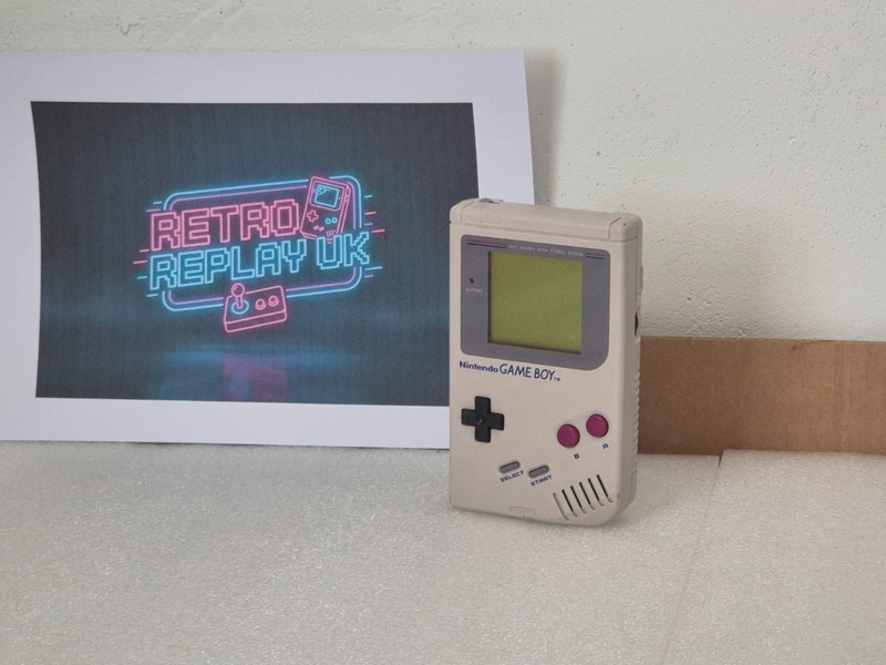 Nintendo Game Boy Original DMG-01 Console Grey Handheld Tested Working Genuine