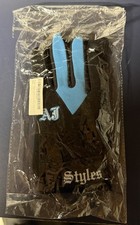 WWE AJ Styles P1 Logo Replica Fight Gloves Royal Blue