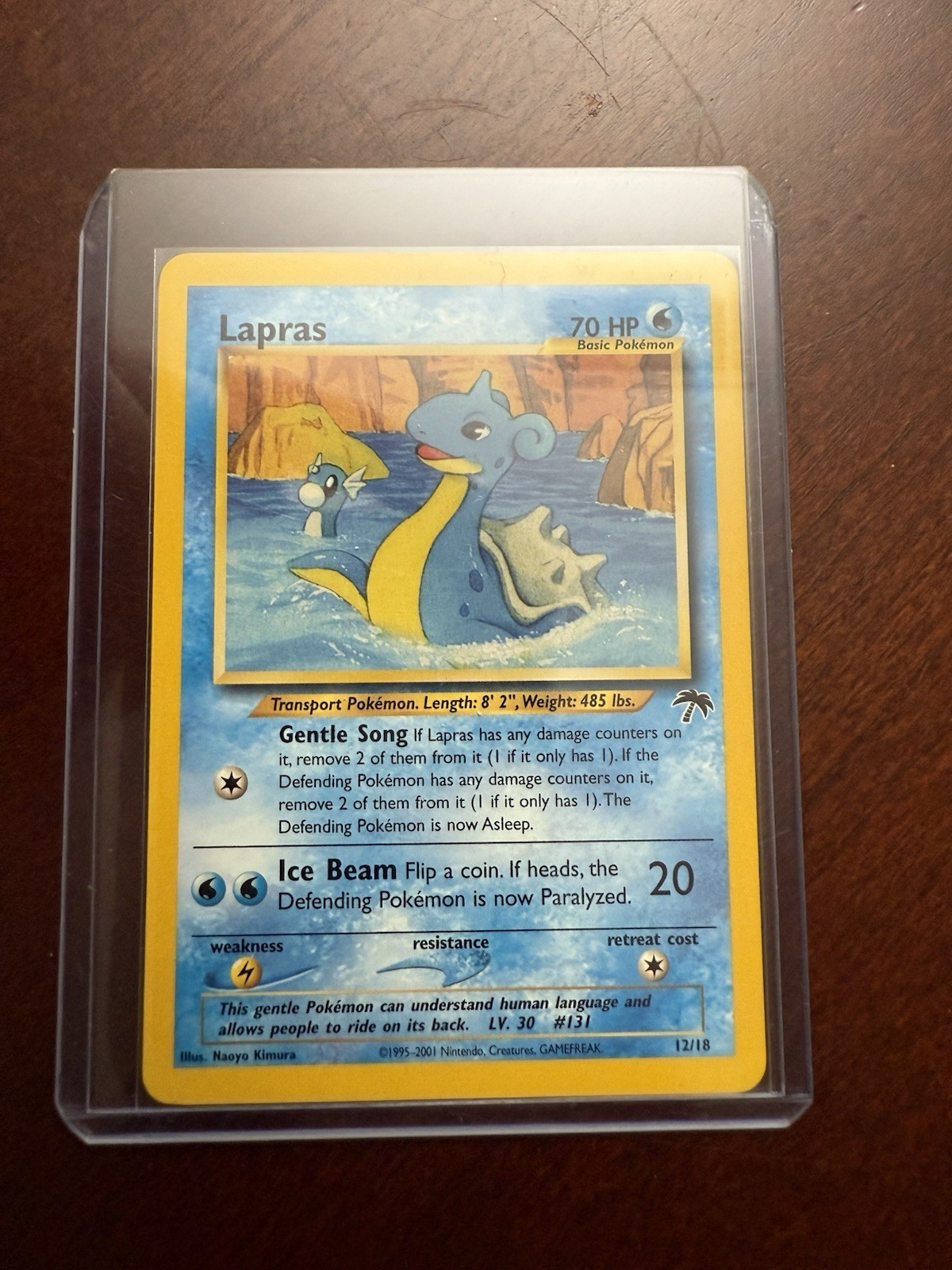 Pokémon TCG Lapras Southern Islands 12/18 Regular NM/MINT