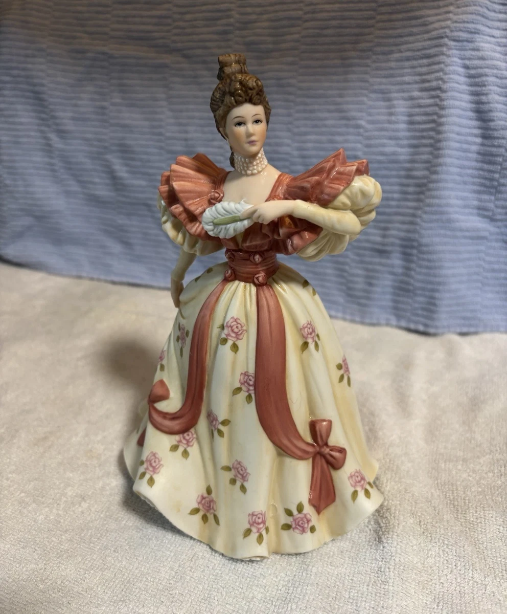 ビクトリアンスタイル 陶器製 女性像 Victorian Woman Figurine In Occupied Japan Collectibles for sale