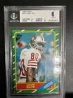 1986 Topps - Jerry Rice #161 (RC) BGS 6 San Francisco 49ers