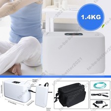 Household 3L Small Pulse Oxygen Generator Machine +2PCS Battery Carrying Bag Kit
