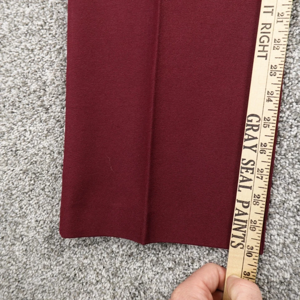 VTG Levis Pants Mens 34X30 Red Purple Slacks Chino Dress Trousers Stretch Flex - Image 3 of 4