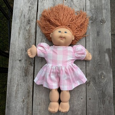 Cabbage Patch Doll Play Along Hong Kong 2004 PA-1 Blue Eyes Orange/Ginger Hair