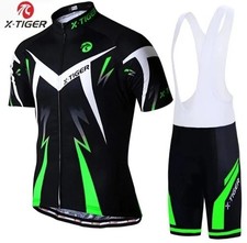 Tuta da Ciclismo X- TIGER Completo Estivo Set Da Ciclista Bici MTB Bicycle