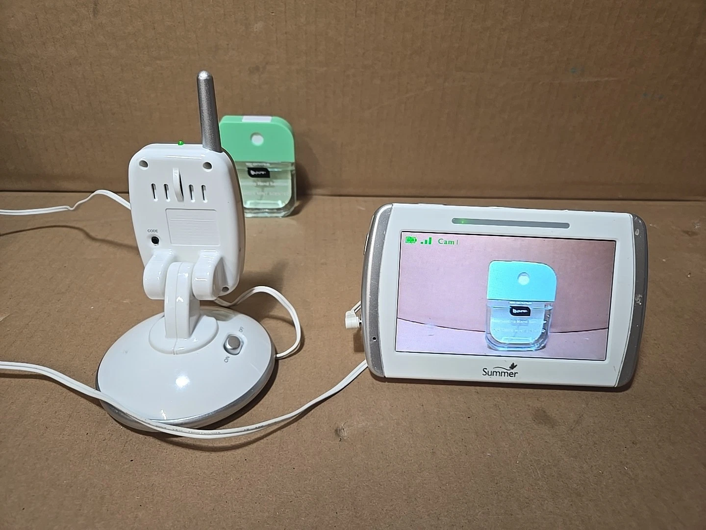 Summer Baby Wide View Monitor 29000A & Camera 29000B Infant Pet Works Tested