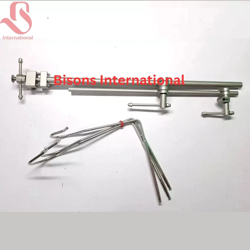 Laparoscopic Nathanson Liver Retractor with 3 Hook Surgical Laparo Instruments - Image 3 of 4