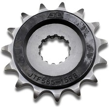 JT JTF565.15RB is a 15-tooth 520-pitch rubber-cushioned front sprocket