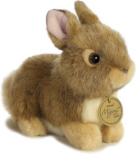   Adorable Miyoni  Tots Baby Bunny Stuffed Animal - Lifelike Detail - Cherished