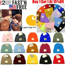 Kid's Boy Girl Acrylic Watch Hat Beanie Winter Knit Cap Authentic A18