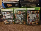 Microsoft XBOX 360 Game Lot Grand Theft Auto 5 Episodes From Liberty City V CIB