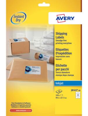 Étiquettes D'Expédition Adhésives ProLine - Format 8,5 X 5,5 Pouces - 2 Par Feuille - Pour EBay, PayPal, USPS, UPS