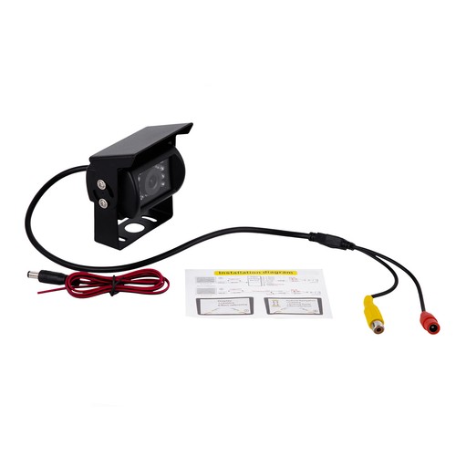 Car Truck Van Rear View 18 IR LED Night Vision Reversing Camera Waterproof UK - Picture 6 of 8