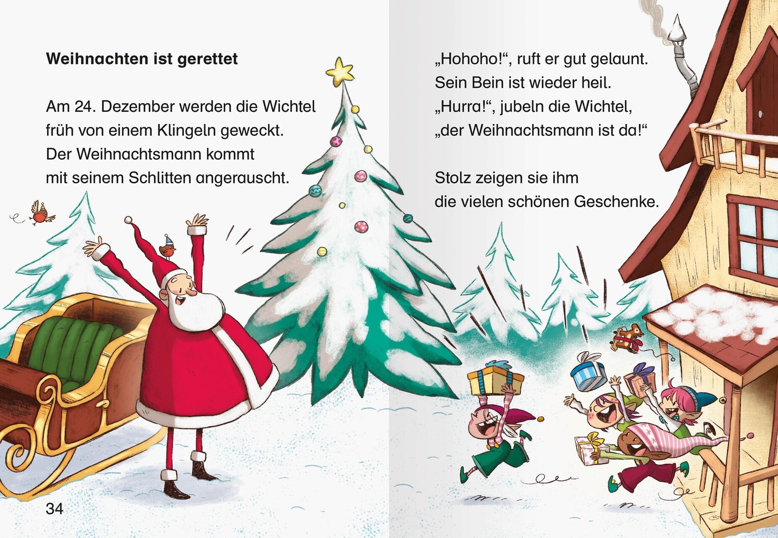 Thumbnail - Alexandra Fabisch Wichtel Wolle Rettet Weihnachten - Leserab ...