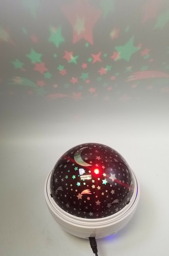 Soccer Ball Football Rotating Star Galaxy Projection Light Nightlight Boys Room - 第 7/12 張圖片