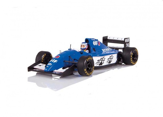 Miniature Spark Ligier JS39B F1 – Olivier Panis – GP Allemagne 1994 – Échelle 1/43
