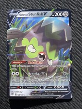 Galarian Stunfisk V 128/189 Darkness Ablaze Pokemon TCG Card NEAR MINT NM