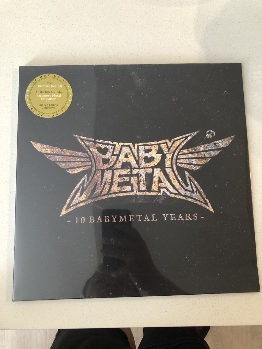 1000枚限定LP 10 BABYMETAL YEARS GOLD VINYL