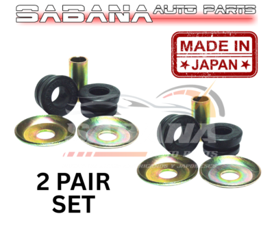 New 2 Pair Radius Arm Bushings For Mazda B2000 B2200 1990-1993
