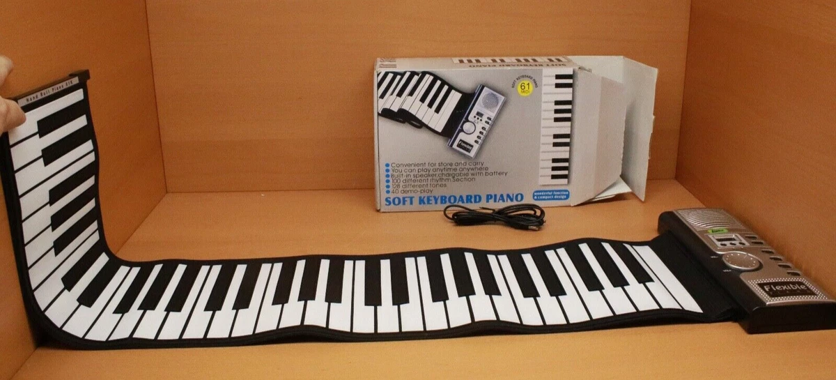  Lujex keyboard piano 61 Keys Roll Up Piano Portable