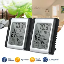 Smart Indoor Digital Thermometer Hygrometer Temperature Humidity Monitor Meter