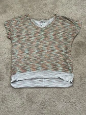 KUT From The Kloth Womens Shirt Size Medium Multicolor Classic Casual Soft