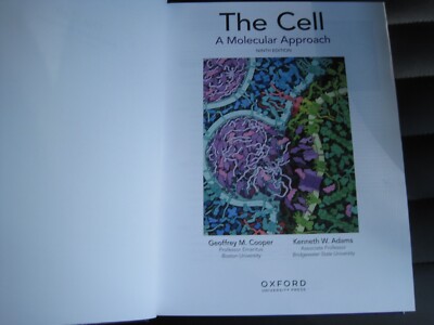 THE CELL A MOLECULAR APPROACH COOPER ADAMS - NINTH 9th US