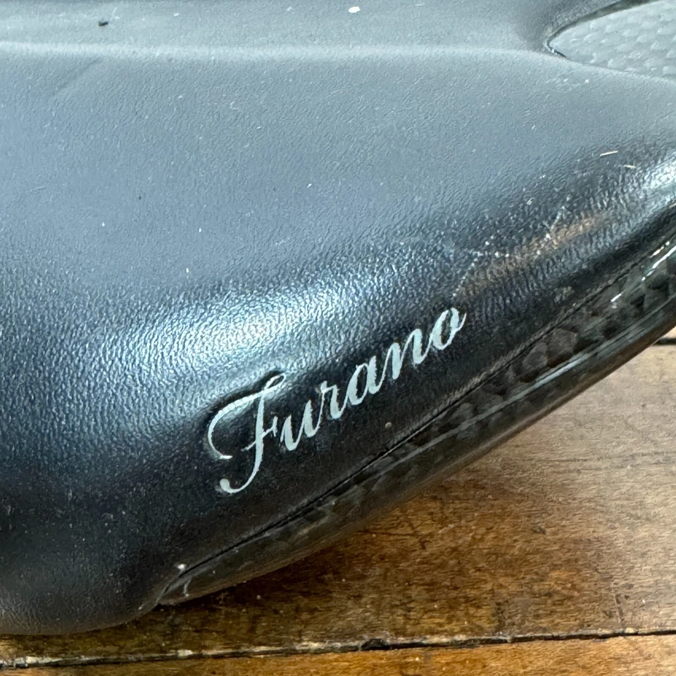 Sillín Serfas Ferano Seat Rieles Fibra de Carbono Años 2000 Carrera2009 Foto 3 de 4